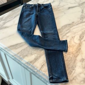 Rag&Bone high rise skinny dark blue jeans